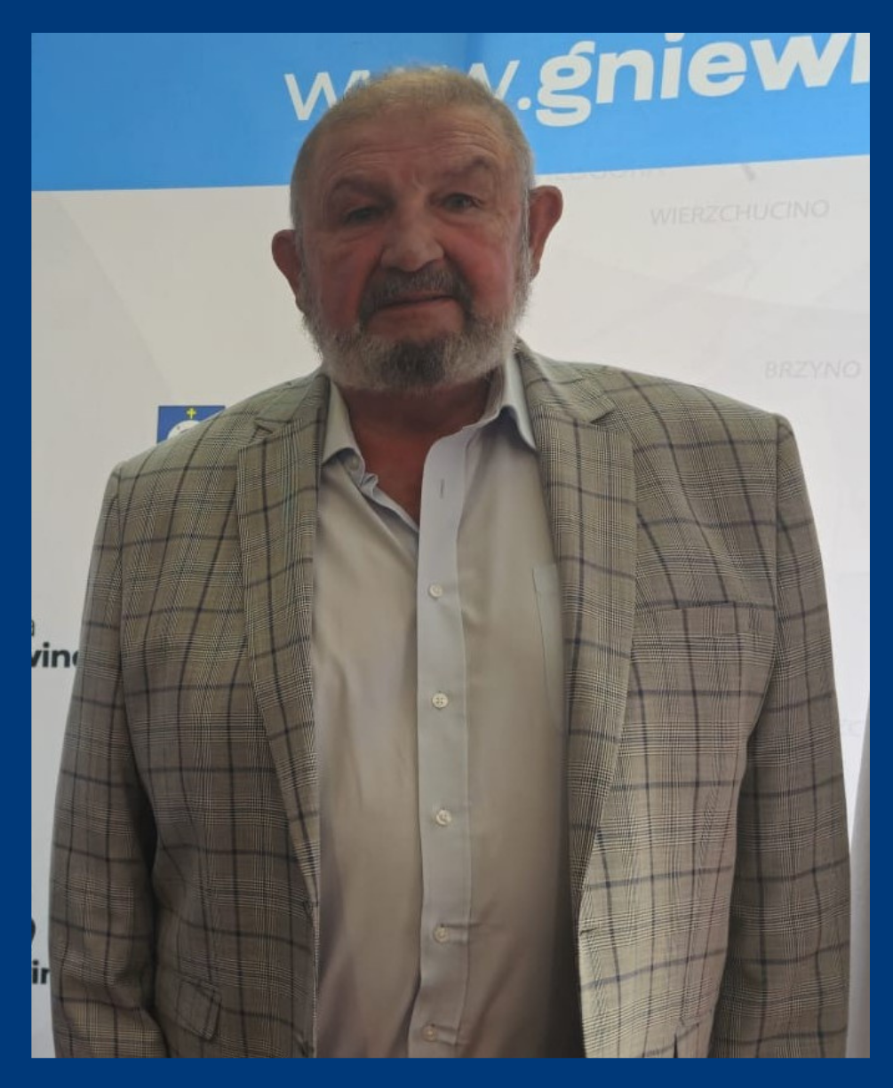 Wiceprzewodniczący Gminnej Rady Seniorów - Dariusz Piechowiak