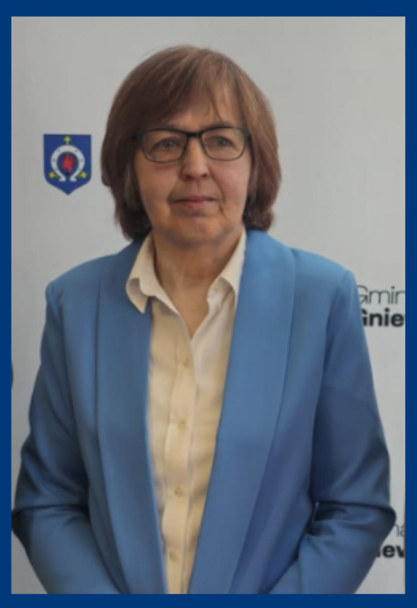 Przewodnicząca Gminnej Rady Seniorów - Maria Korkosz